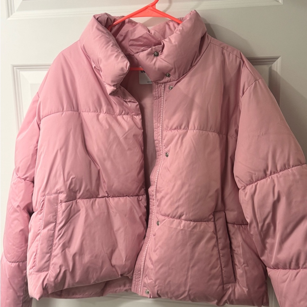 Old Navy Light Pink Women's Puffer Jacket